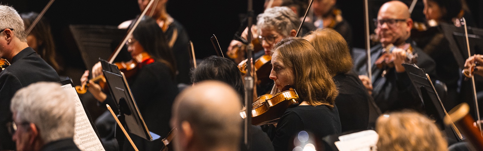 Musicians performing a classical concert